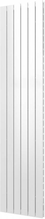 Plieger Cavallino Retto designradiator verticaal dubbel middenaansluiting 2000x450mm 1287W mat wit 7255358 - Foto 1