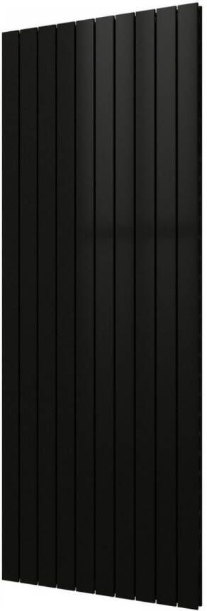 Plieger Cavallino Retto designradiator verticaal dubbel middenaansluiting 2000x754mm 2146W antraciet metallic 7255391