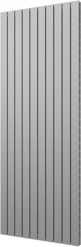 Plieger Cavallino Retto designradiator verticaal dubbel middenaansluiting 2000x754mm 2146W parelgrijs (pearl grey) 7255388