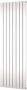 Plieger Cavallino Retto designradiator verticaal enkel middenaansluiting 2000x602mm 1332W wit structuur 7255318 - Thumbnail 2
