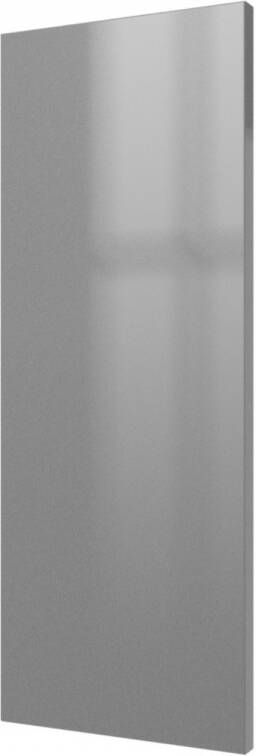 Plieger Perugia designradiator verticaal middenaansluiting 1206x456mm 549W zilver metallic 7255586