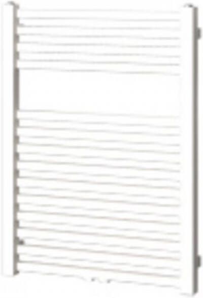 Plieger Roma M designradiator horizontaal middenaansluiting 805x600mm 458W mat wit 7250670 - Foto 2