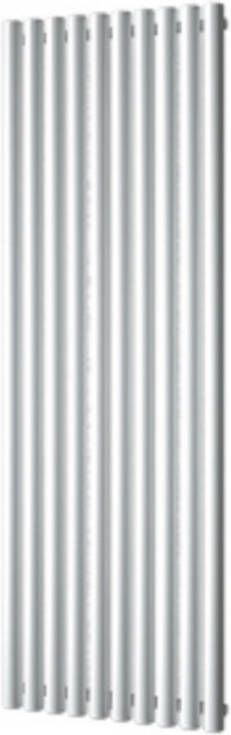Plieger Trento designradiator verticaal met middenaansluiting 1800x590mm 1357W mat zwart 7250432