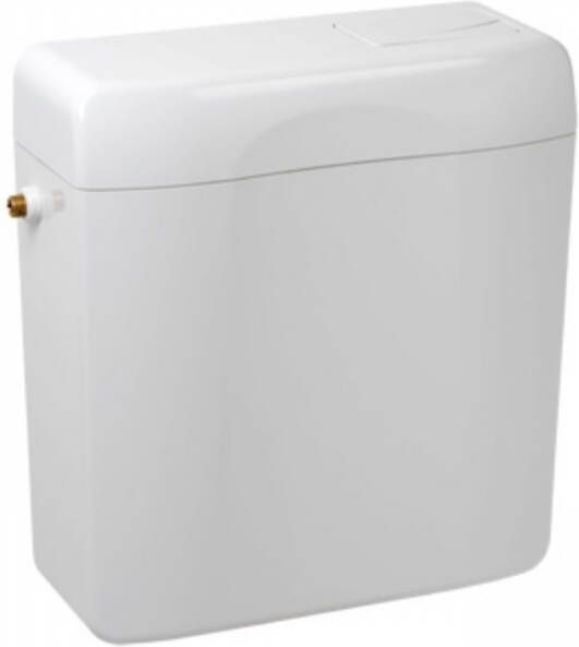 Plieger Fulda duoblokreservoir dualflush + binnenwerk 3 6 liter instelbaar wit 0700084 - Foto 2