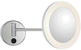 Plieger Em Scheerspiegel 20 cm Met Led Verlichting