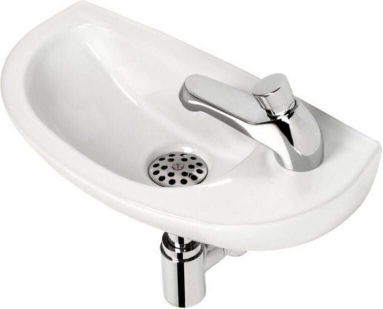 Plieger Compact fonteinset compleet 42x22cm wit 4970047