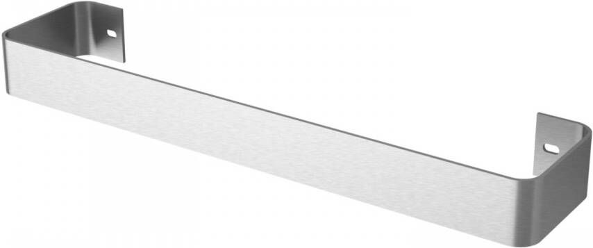 Plieger Trento handdoekbeugel RVS dicht 350mm 7250093