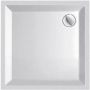 Bibury Quadrant Douchebak Acryl Vierkant (80x80x5cm) Wit met vierkante inzet - Thumbnail 2