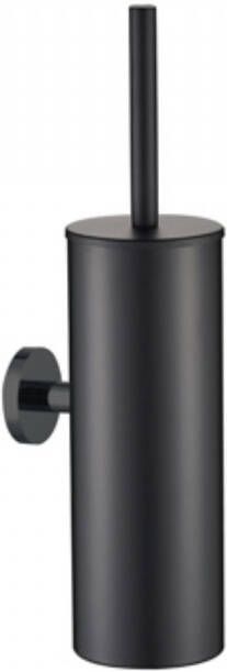 Plieger Toiletborstelhouder Vigo Wandbevestiging 38 cm Mat Zwart