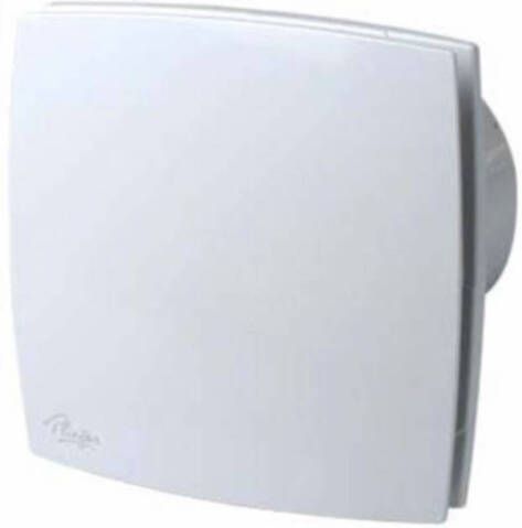 Plieger ventilator 18x19cm 165m3 afvoerdiameter 12.5cm met timer wit 44414068