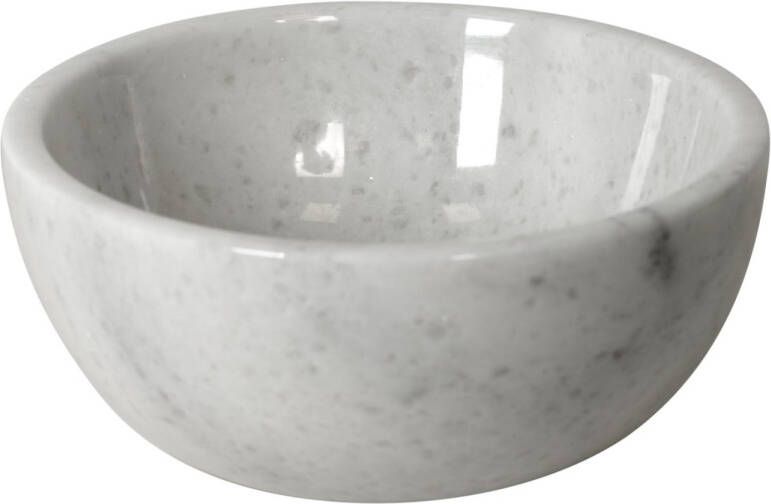 Plieger Mini Round waskom 26x26x12cm marmer wit washbasin 26 marble white - Foto 2