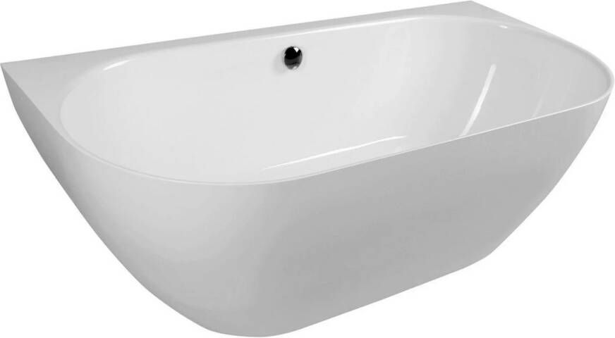 Polysan Pagoda vrijstaand bad van Gietmarmer 170x85 cm wit - Foto 2