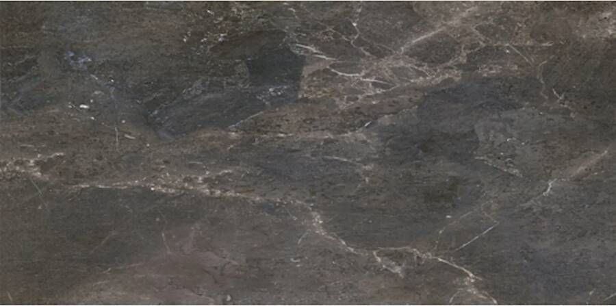 Porcelaingres Vloertegel Royal Stone 60x120 cm Mat Zwart