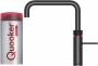 Quooker Fusion square met COMBI boiler 3-in-1 kokend water kraan Zwart - Thumbnail 2