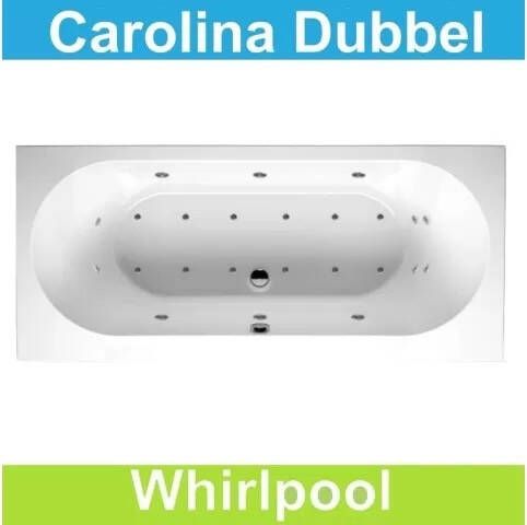 Riho Ligbad Carolina 190 x 80 cm Whirlpool Dubbel systeem