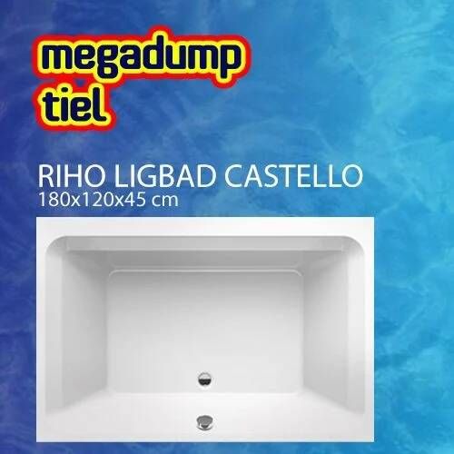 Riho Ligbad Castello 180X120X45 cm Wit