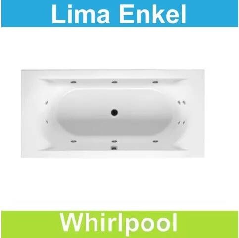 Riho Ligbad Lima 190x90 cm Whirlpool Enkel systeem