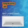 Riho Lusso ligbad 170x75cm Wit glans B007001005 - Thumbnail 3
