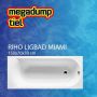 Riho Miami bad 150x70cm rechthoekig wit B058001005 - Thumbnail 3