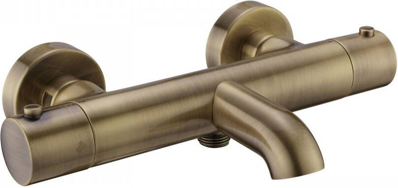 Salenzi Badkraan Opbouw Giro Gegalvaniseerd Geborsteld Messing Goud