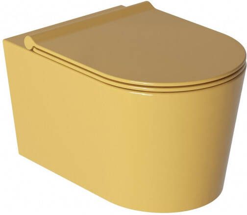 Salenzi Wandcloset Civita Glans Geel