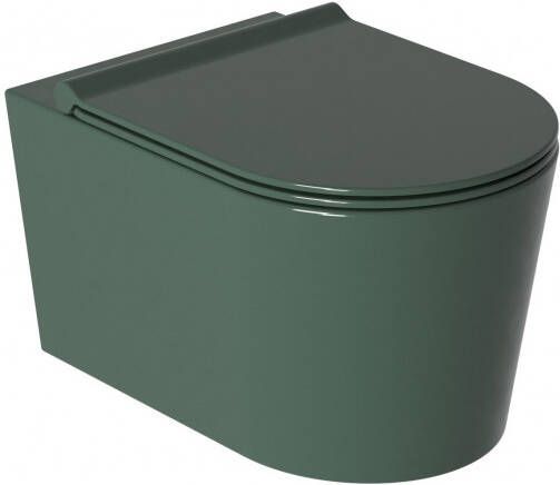 Salenzi Wandcloset Civita Glans Groen