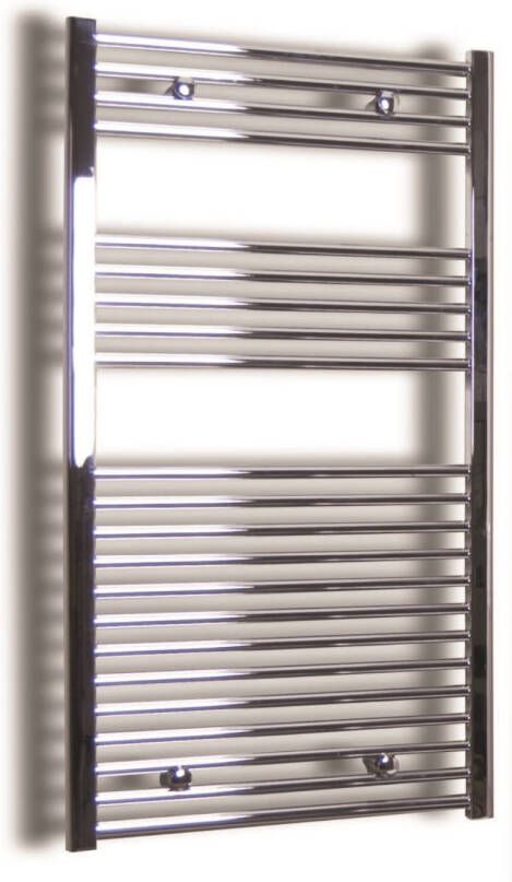 Sanicare Elektrische Design Radiator 111.8 x 60 cm 730 Watt thermostaat chroom linksonder chroom HRLEC 601118 C - Foto 3