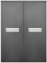 Sanicare Kolomkast Q2 Q3 Q8 2-Deurs Soft-Closing Alu Greep 90x67x32 cm Grey-Wood - Thumbnail 2