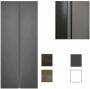 Sanicare Kolomkast Q7 2-Deurs Soft-Closing Greeploos 160x67x32 cm Schots-Eiken - Thumbnail 2