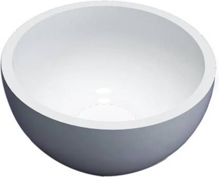 Sanilux Fontein Waskom Solid Surface 20x10 cm Wit - Foto 2