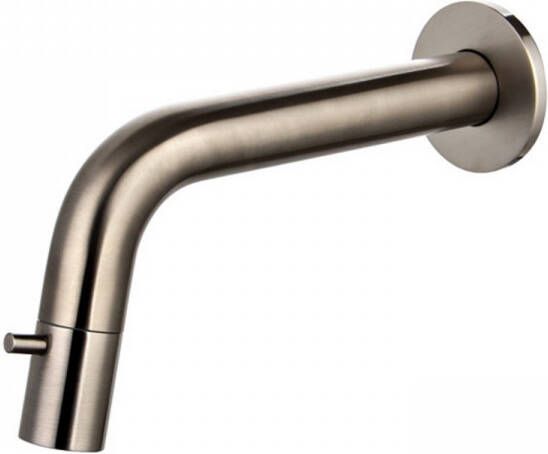 Sanilux Fonteinkraan Peralta Inbouw Inkortbaar Rond Gun Metal