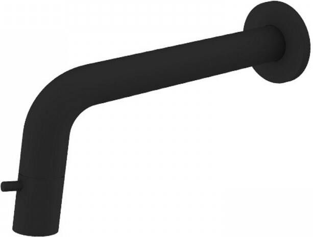 Sanilux Fonteinkraan Peralta Inbouw Inkortbaar Rond Mat Zwart