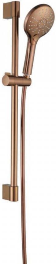 Sanilux Glijstangset Oriana Handdouche Doucheslang En Handdouchehouder Brons - Foto 1