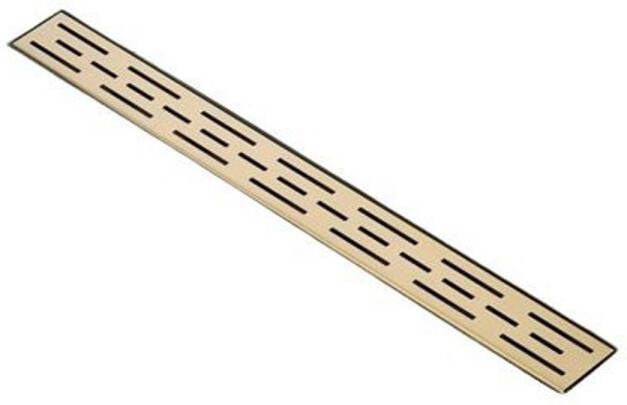 Sanilux Los Rooster Voor Douchegoot 60 cm Geborsteld Goud