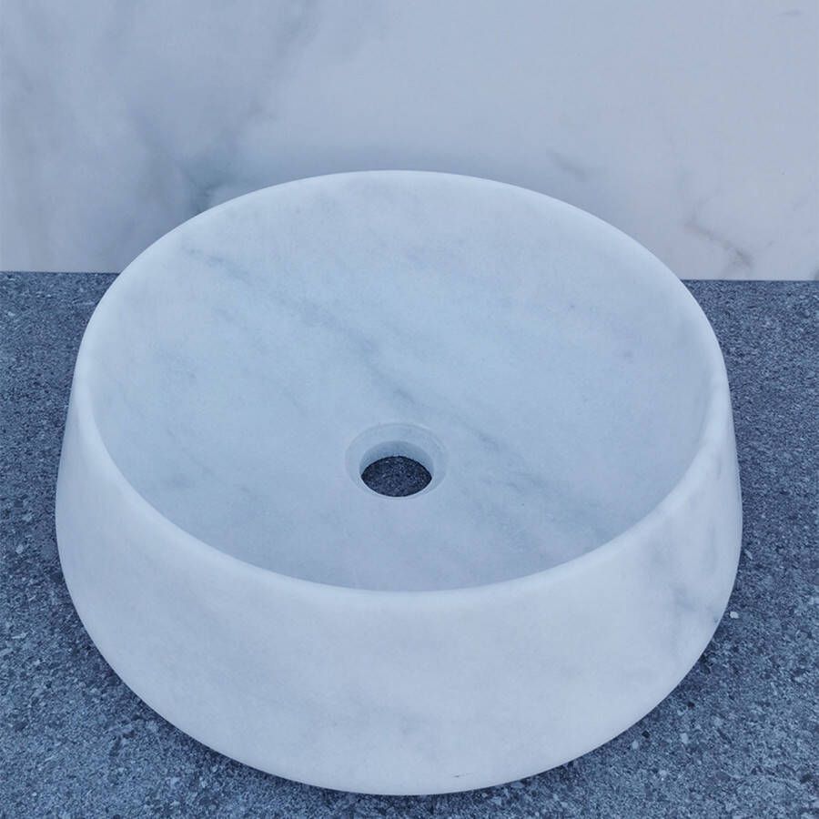 Sanilux Waskom Opzetkom 41x13 cm Wit