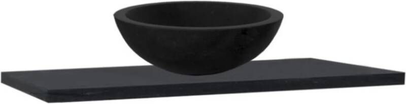 Sanilux Wastafel Trend Dynasty 100 Natuursteen 100x47x3 cm