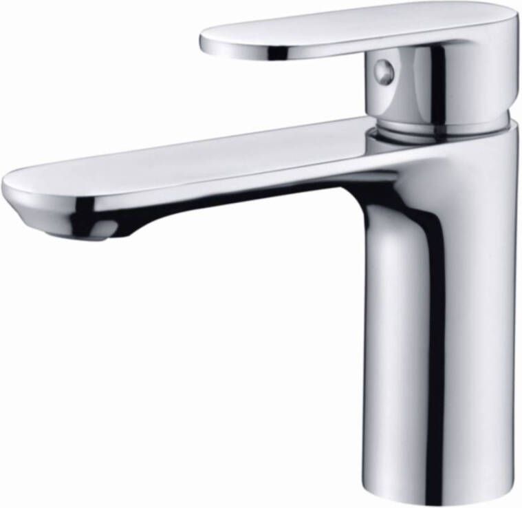 Sanilux Wastafelmengkraan Edge Rond Chroom