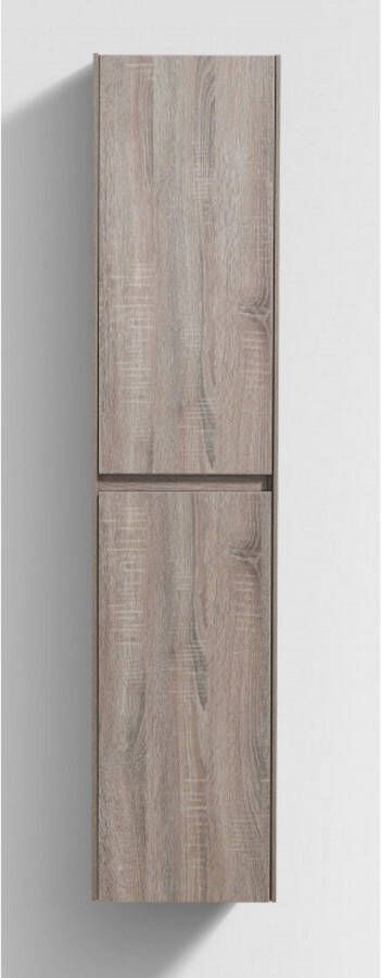 Sanimar Kolomkast Murcia Omkeerbaar Rustiek Eiken Licht 160 x 35 x 35 cm