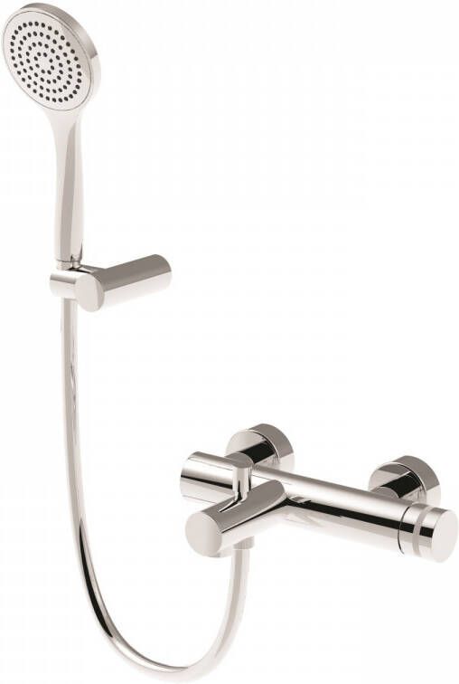 Sanimex Badmengkraan Giulini Opbouw HoH 15 cm Eenknops Met Badset Chroom