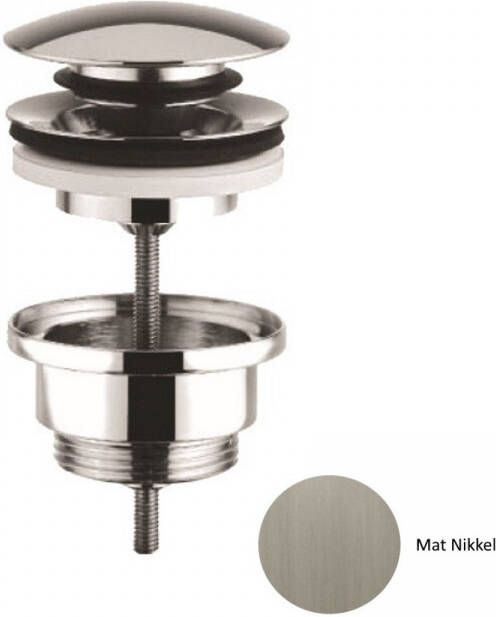 Sanimex Clickwaste Giulini Zonder Overloop 5 4 Mat Nikkel