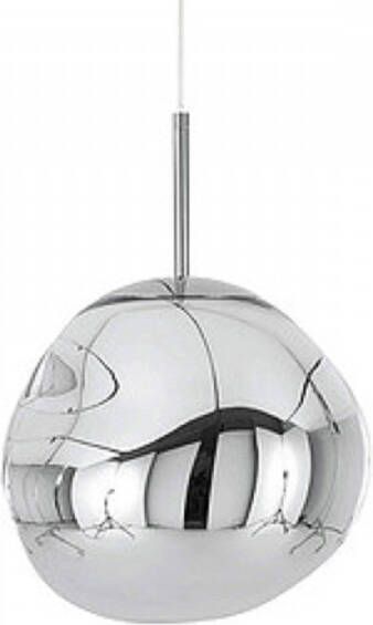 Njoy Hanglampglas met E27 fitting diameter 360 IP20 met 4W 36x36cm LED verlichting chrome SD-2040-09 - Foto 3