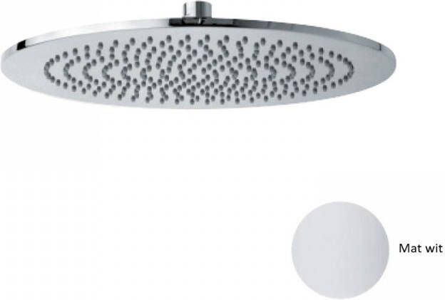 Sanimex Hoofddouche Giulini Rond Ø 25 cm Mat Wit