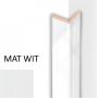 Sanimex Kniklijst MDF Mat Wit 260 cm x 22 mm x 22 mm - Thumbnail 2