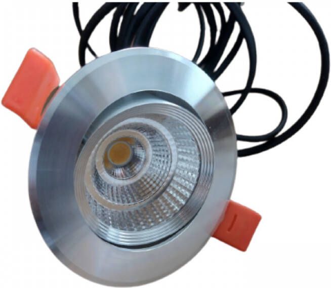 Sanimex Verlichtingsset Njoy Downlight 4 Dimbaar IP44 Chroom