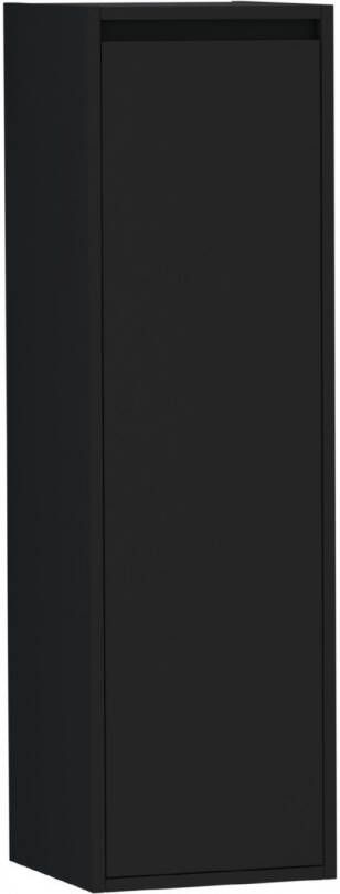 BRAUER Nexxt Badkamerkast 120x35x35cm 1 greep loze linksdraaiende deur MDF mat zwart 7128