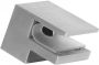 Brauer 4JC17 3-delige nisopstelling inloopwand met nisdeuren aaneengeschakeld 300cm (80 140 80) gunmetal geborsteld - Thumbnail 4