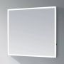 Sanitop Spiegel Edge Led Verlichting Aluminium Geborsteld Spiegel Edge 120 - Thumbnail 2