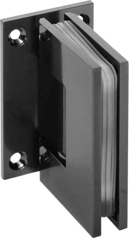 Sanitop Wandscharnieren Just Creating 2 Stuks t.b.v. D1 en DZ1 Gunmetal