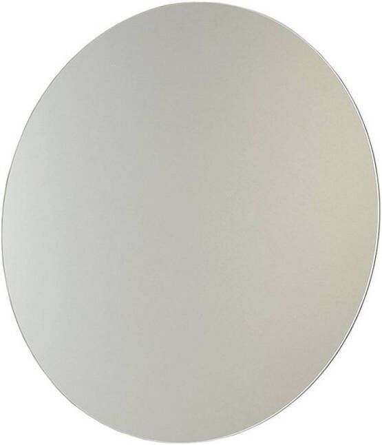 Sapho Badkamerspiegel Aqualine Rond 50 cm Zonder Omlijsting Aluminium