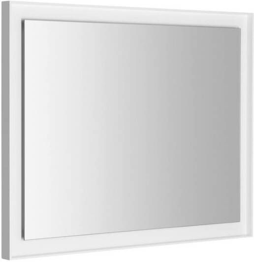 Sapho Badkamerspiegel Flut 90x70 cm LED-Verlichting Omlijsting Wit
